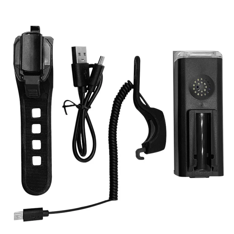 С динамиками фар черный свет сенсор USB предупреждающие предметы части водонепроницаемый безопасная рукоятка прочный полезный