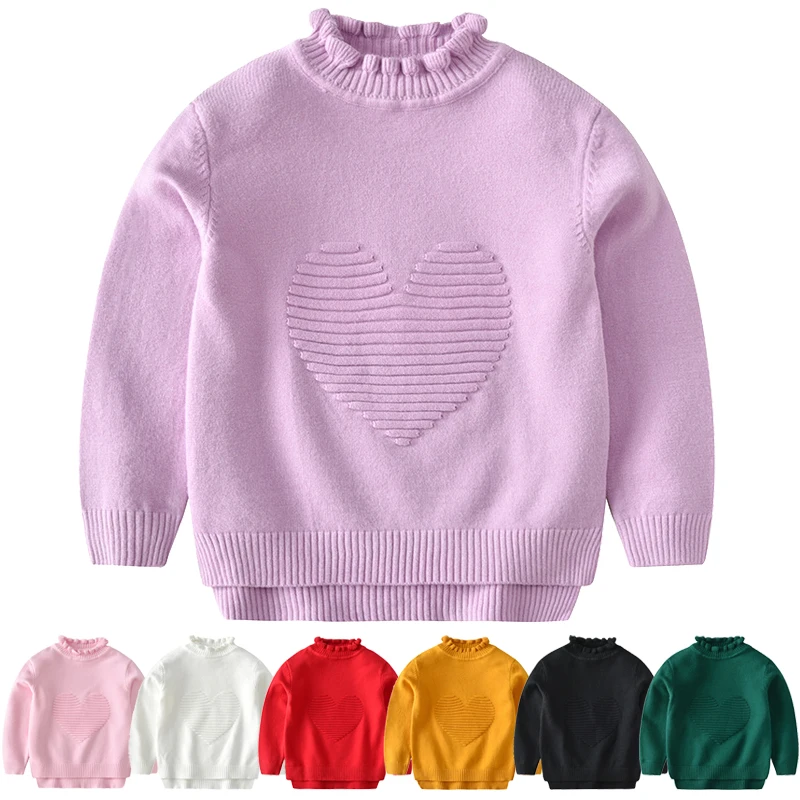 

baby girl sweater kids girls sweaters child clothes autumn winter 2018 pull enfant fille hiver children fall knit pullover tops
