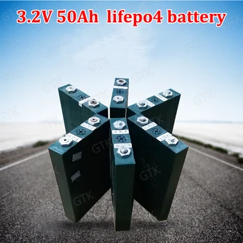 

4pcs 3.2v 50ah lifepo4 cells 3.2v 55ah lifepo4 rechargeable bateria for diy 12v solar Golf Car lipo Battery 2000times cycle