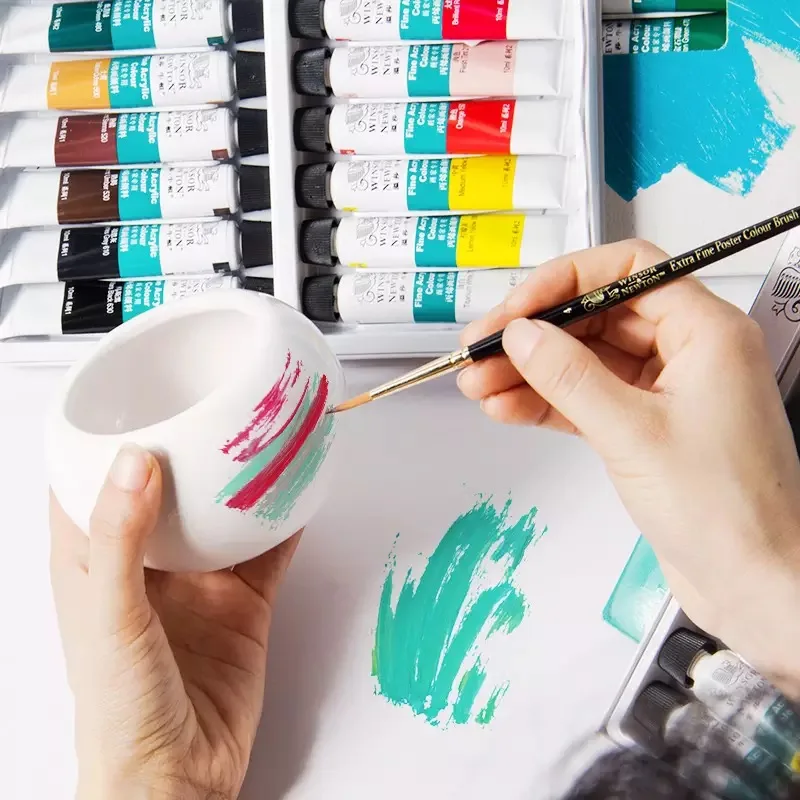 12/18/24 цветов WINSOR & NEWTON прекрасный акриловый цветной набор 10 мл./шт. для BJD глиняная