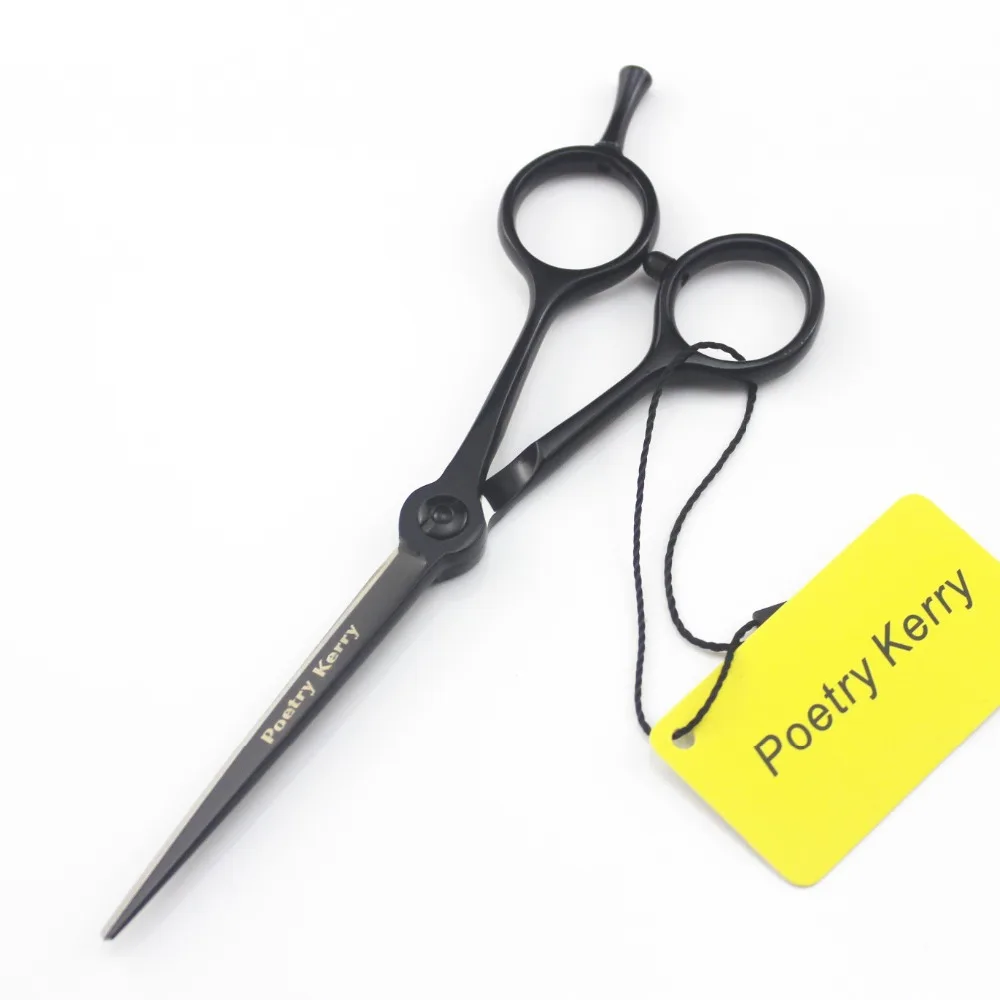 Япония 5,5 дюймов черный стиль Парикмахерские ножницы волос резка инструмент Парикмахерская