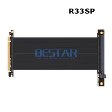 Стояк PCIe 3.0×16 Графика карты стоя удлинитель 16 pci-e 16x стояк Гибкий плоский кабель для Zhuifeng случае pk-217-e/XE