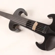 Скрипка 4/4 Новая электрическая скрипка мощный звук твердая древесина лакированная Бесшумная#22