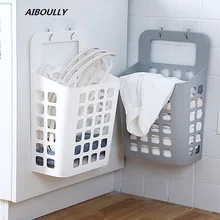 AIBOULLY 2 шт./компл. Ванная комната корзина для хранения Настенный шампунь Косметика одежду корзина для хранения Водонепроницаемый использование пространства