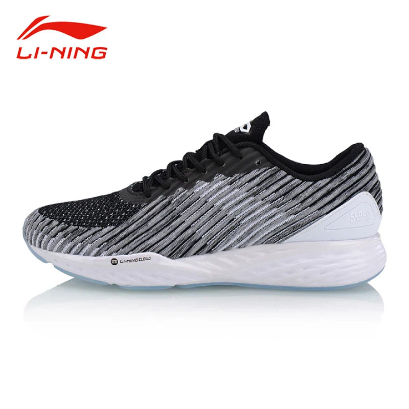 

Li-Ning Men One Woven Breathable Running Shoes CLOUD Cushioning Ant-Collision Sneakers LiNing Fitness Light Sports Shoes ARHN009