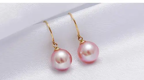 4 pairs stunning 10mm natural baroque drip freshwater pearl dangle earring 4 pairs stunning 10mm natural baroque drip freshwater pearl dangle earring