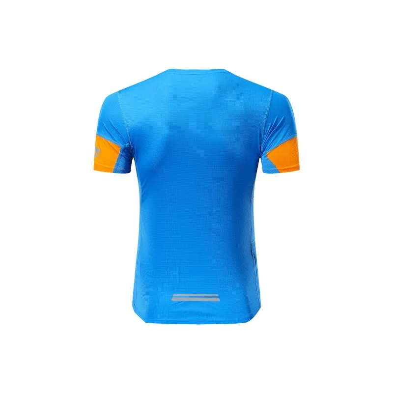 HOWE AO рубашки для бега для мужчин и женщин с коротким рукавом спортивный костюм для спортзала фитнес тренировка футбола Джерси футболка для бега спортивная рубашка