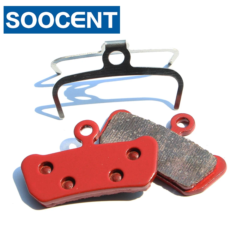 2 Pairs Red Sintered Bicycle Brake Pads for SRAM Avid X0 Trail for SRAM Guide R RS RSC MTB Mountain Bike Disc Brake Parts