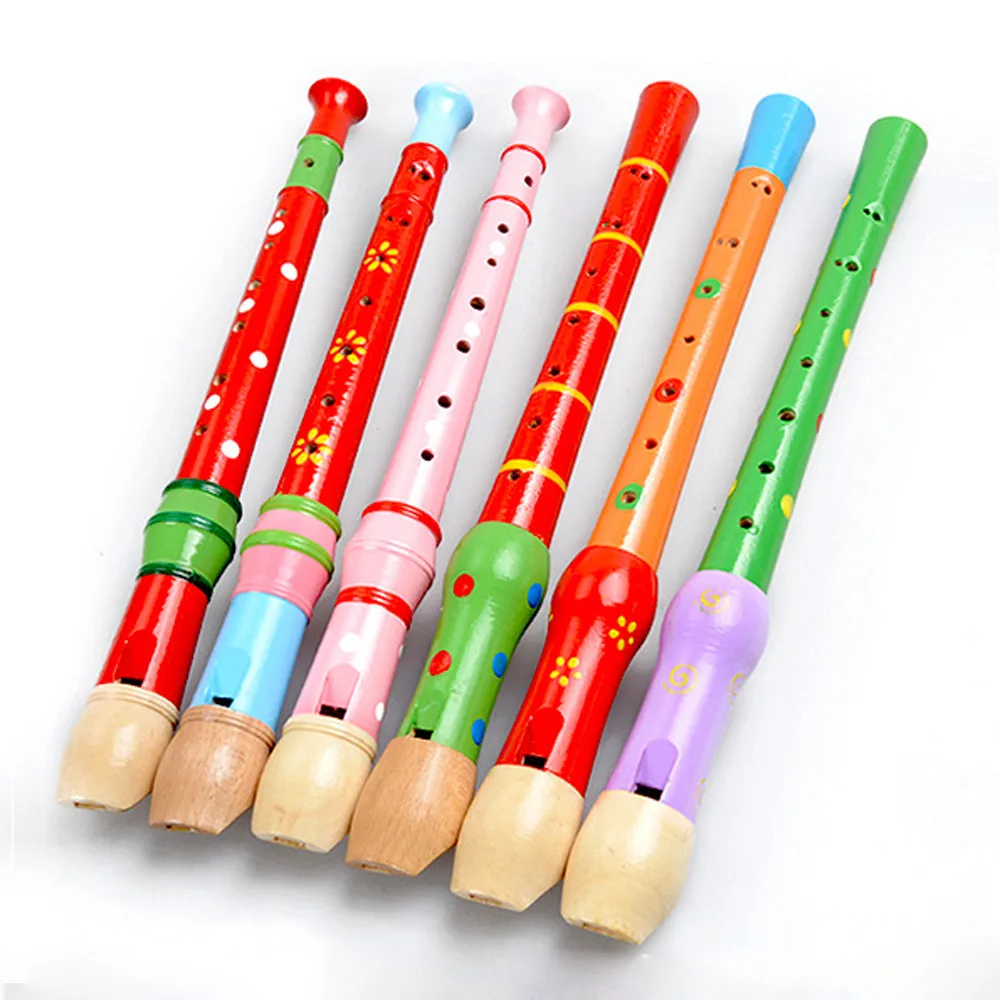 Buy Colorful Wooden Hooter Bugle Educational Toy Gift