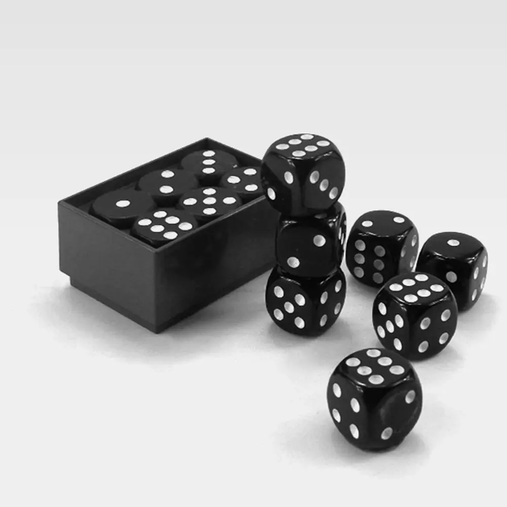 

Deluxe Dice Rolling Dice Rounded Dice Stimulating Amusing 12mm 10pcs Party Club Bar Entertainment Gaming