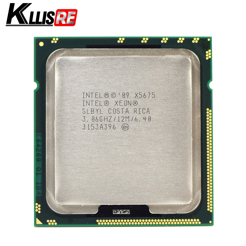 

Intel Xeon X5675 3.06GHz 12M Cache Hex 6 SIX Core Processor LGA1366 SLBYL QTY:1