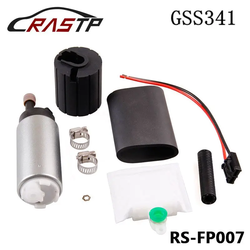 

RASTP - Universal Intank Fuel Pump High Pressure Walbro Gss341 Fuel Pump 255lph Power Flow RS-FP007