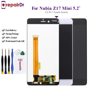

Original For ZTE Nubia Z17 Mini LCD Display Touch Screen Digitizer Assembly NX569J NX569H/J Tested Good For Nubia Z17 Mini Lcd