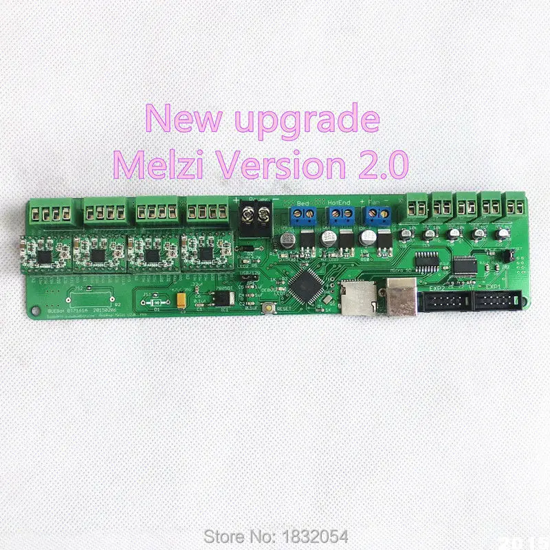 Reprappro Mendel Huxley 3d printer Melzi 1284P electronic control panel