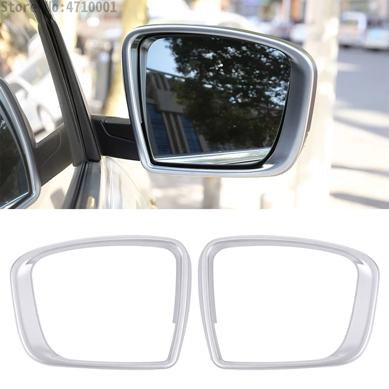 

For Maserati Levante 2016 Car Styling ABS Chrome Side Rearview Mirror Frame Cover Trim Sticker Accessories New 2pcs
