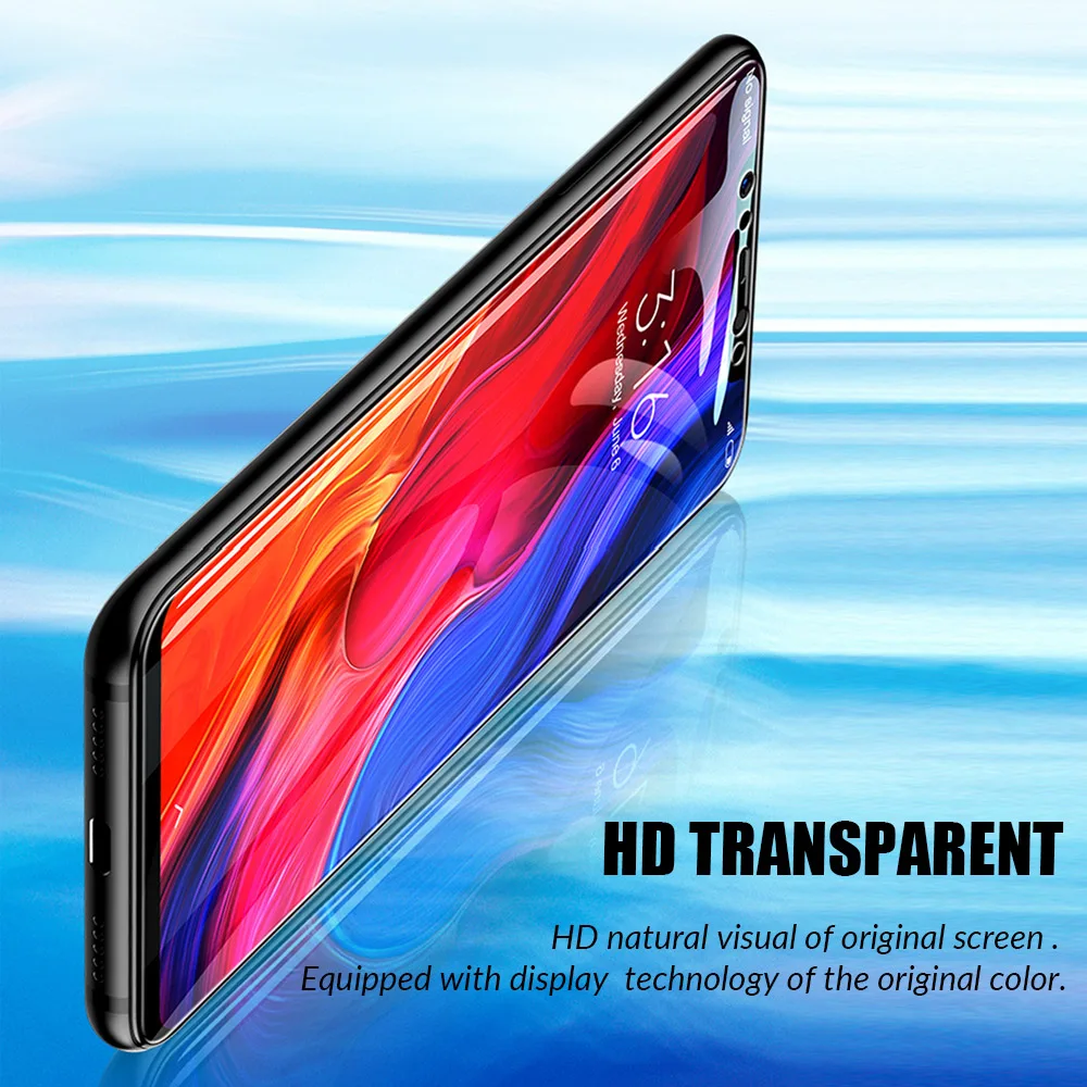 9D полное покрытие из закаленного стекла для Xiaomi mi 8 9 se Red Note 5 6Pro 7 Phone POCO F1 on A2 6X Lite CC9