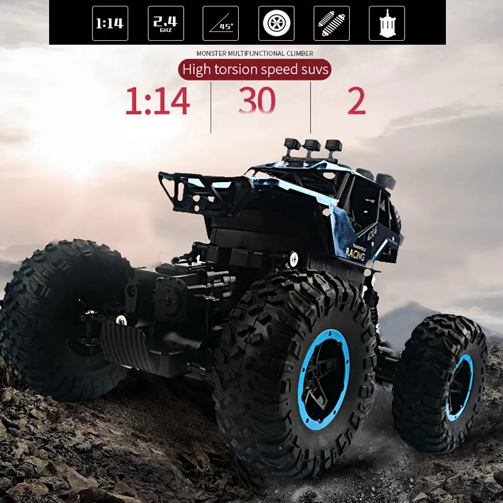 4WD зарядка 1:14 2 4G пульт дистанционного управления внедорожный Monsta грузовик