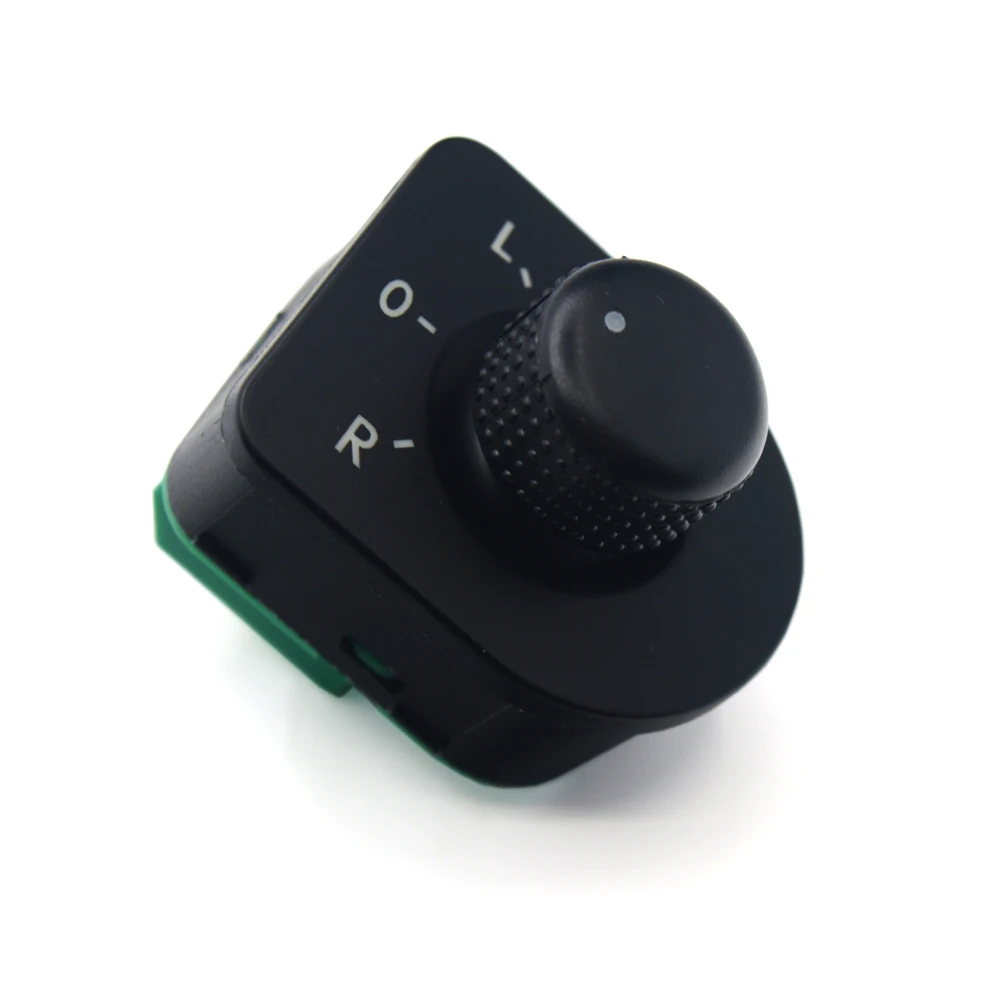 Left Door Adjust Side Mirror Control Switch Knob For Volkswagen VW Golf