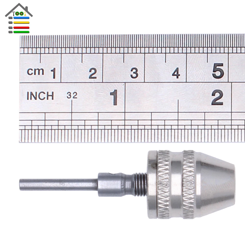 Мини БЕСКЛЮЧЕВОЙ патрон сверло быстрая замена адаптер драйвер 3 мм Емкость вала 0-4 мм для электродвигателя шлифовальный станок Dremel вращающиеся инструменты