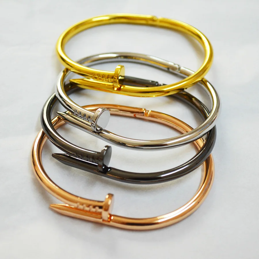 2018 Fashion Popular Jewelry Screws Nail Cuff Bracelet & Bangles for