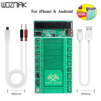 

Phone Battery Fast Charging and Activation Board for iPhone 7 7Plus 6 6s 5 5s for Samsung/Huawei/Xiaomi/Oppo Repair Tool