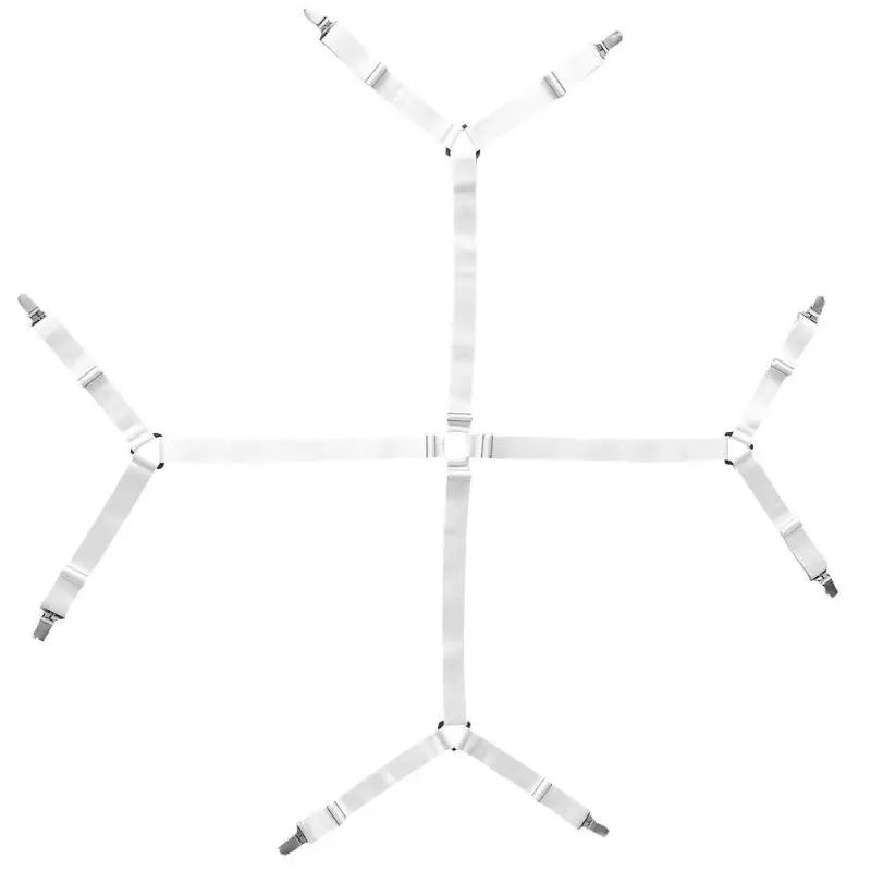 

Adjustable Bed Sheet Clip Fasteners Mattress Slip-Resistant Belt Suspenders Sheet non-slip clip bed cover anti-running fixer