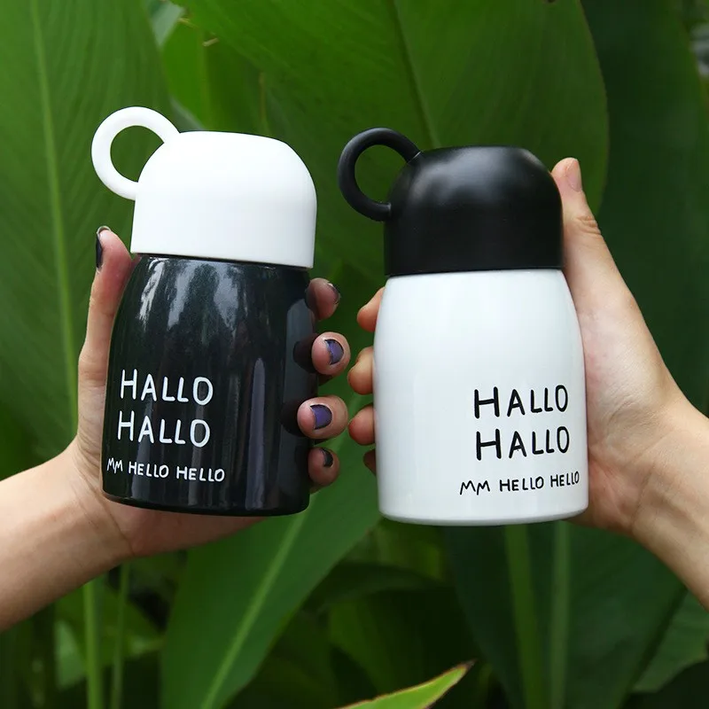 cheap 2017 Hot Thermo Mug Vacuum Cup Stainless Steel thermos Bottle Mugs Thermal Bottle for water Insulated Tumbler For Coffee