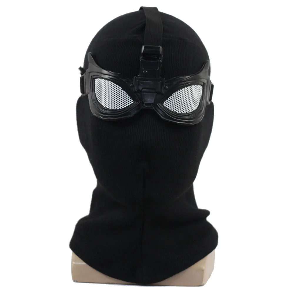 Black Sneak battle Spiderman Far From Home cosplay Spider-Man Noir Mask Black Mask+ Eye Patch Costume Props for Halloween Party