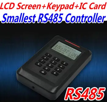 

RS485 telecommunication All-in-one Code+13.56MHz IC cardReader+LCD screen Embedded in one Access controller panel pcb+software