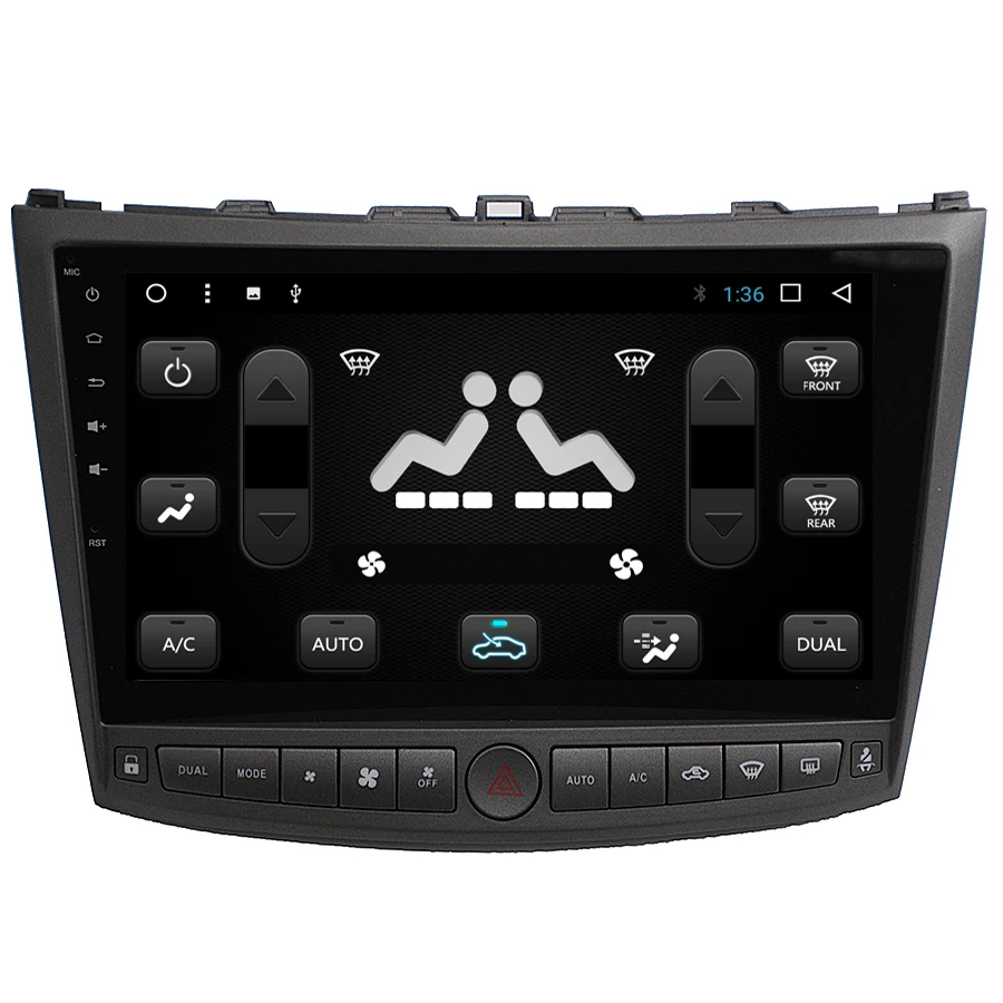 Asvegen Автомобильный DVD Радио мультимедийный плеер для Lexus is250 IS200 IS300 Android 8,1 10,2 дюймов gps навигация с Bluetooth 2 Гб+ 32 ГБ