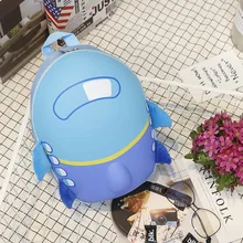 3D модная повседневная одежда для девочек-подростков, водонепроницаемый детский Ланч-бокс для дошкольников, ракета, Детский рюкзак для мальчиков и девочек