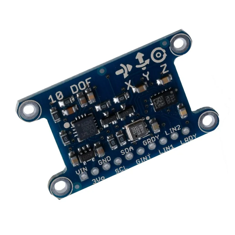 10DOF IMU Breakout L3GD20 LSM303 BMP180 отношение сенсор 3 оси модуль гироскопа и Прямая поставка