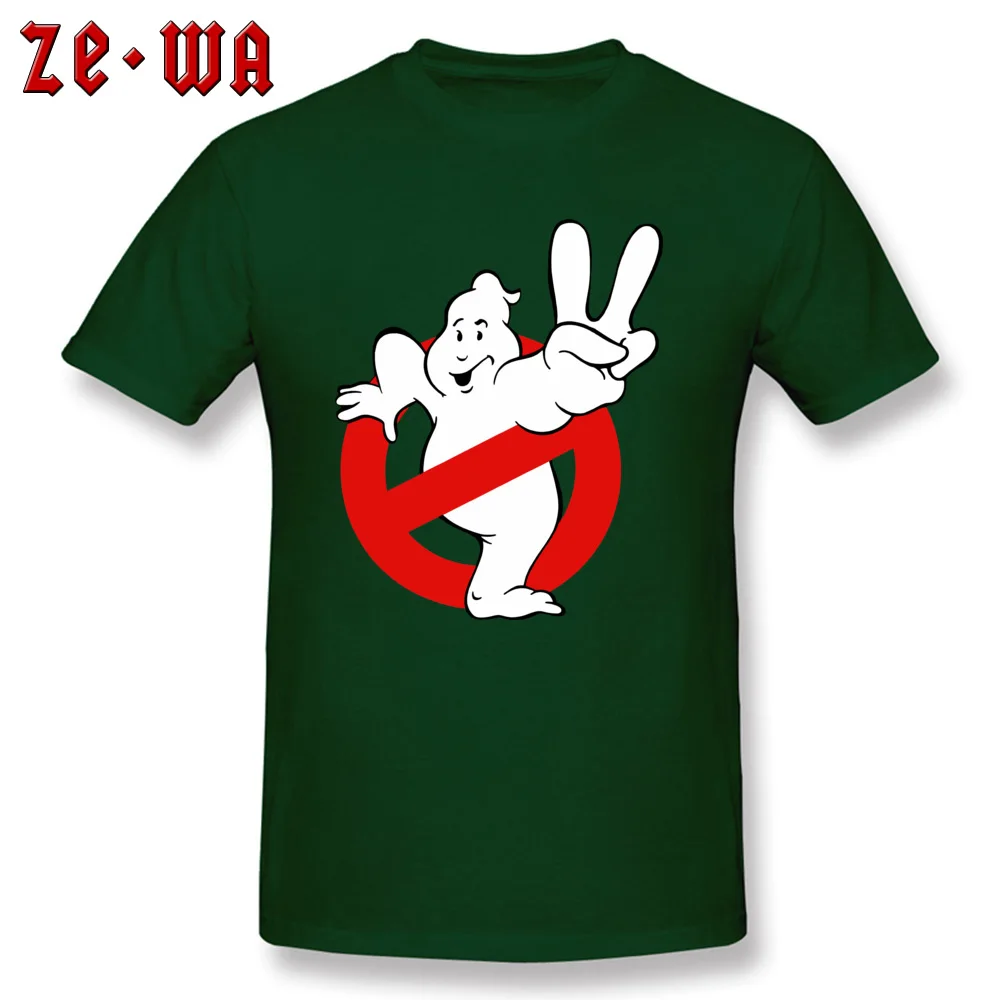Oversized Men Tops Tees Ghostbusters Casual T Shirt 100% Cotton Short Sleeve Summer Tee Shirts Round Collar Drop Shipping Ghostbusters dark