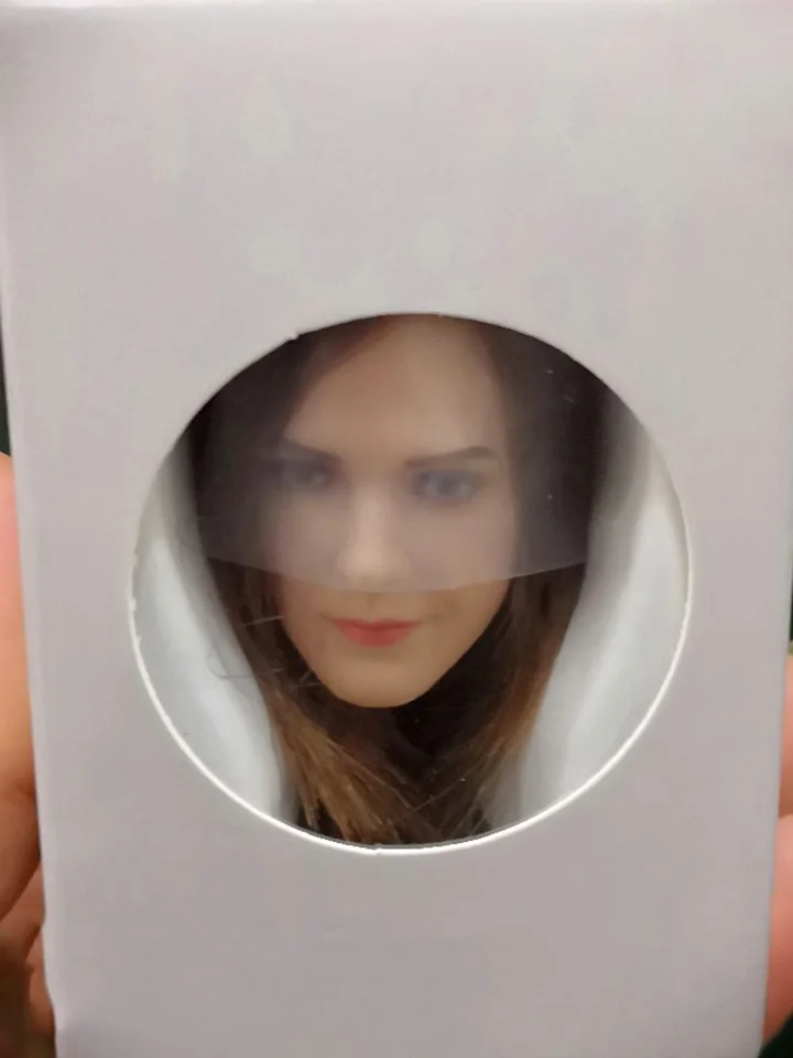 1 6 Female Head Sculpt Accessory Hermione Emma Watson Head Sculpt