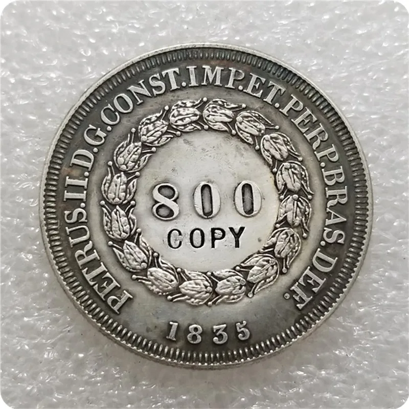 

1835 Brazil 800 Reis COPY COIN