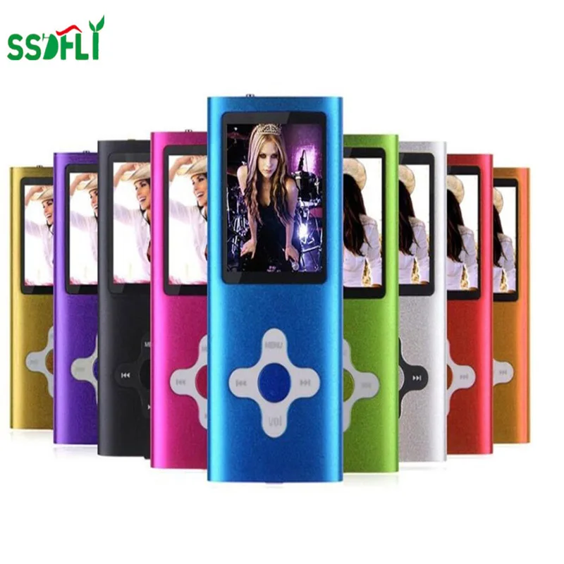 2019 mini USB MP4 player, LCD screen 3 support and 16GB Micro SD TF card reader mobile phone LCD MP4 music mp3