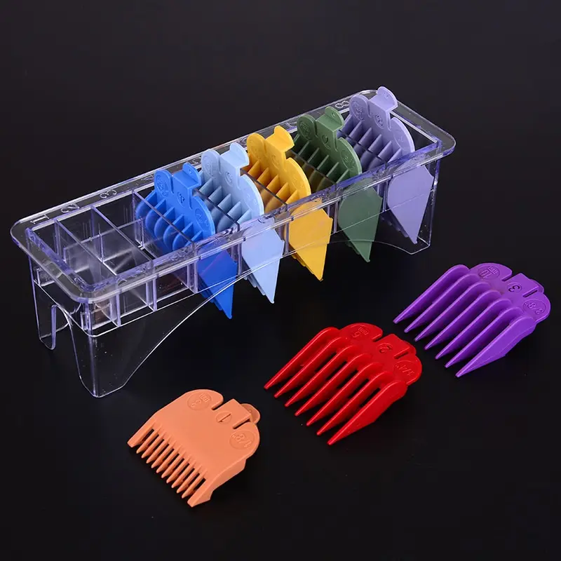 8pc Hair Clipper Limit Comb Hair Guide Attachment Combs Salon Haircut Accessory For Electric Hair Clipper Shaver Set New
