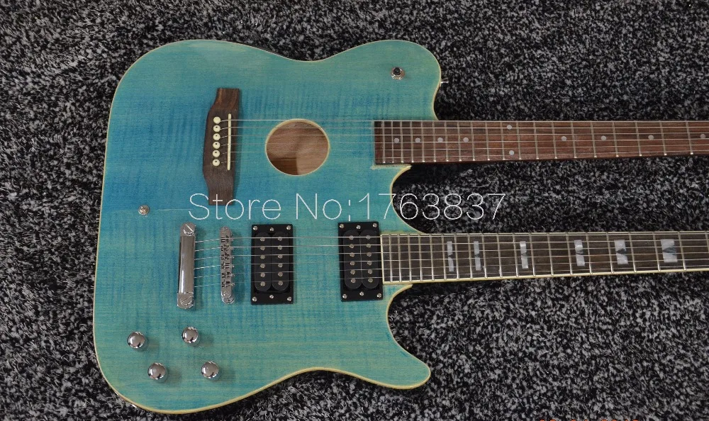Shelly new store factory custom solid Guild double neck