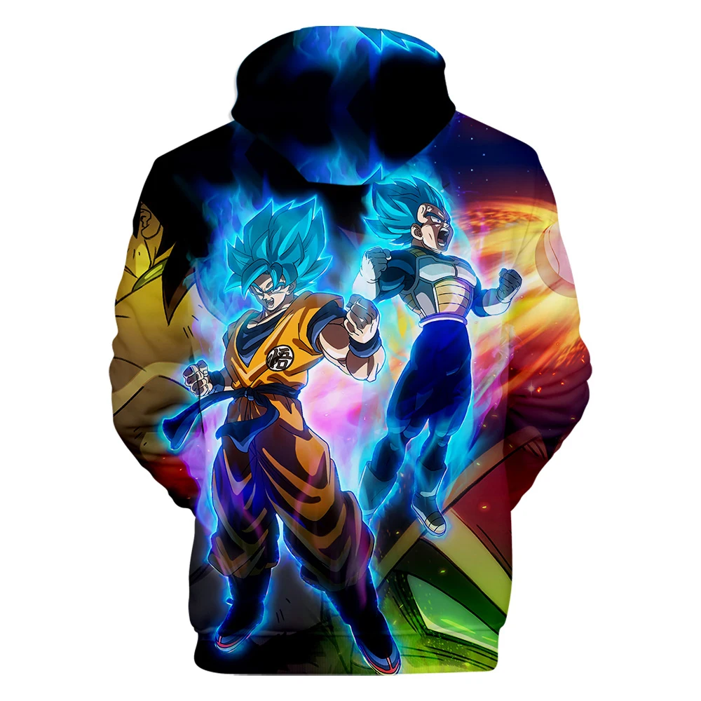 Hot Sale Dragon Ball Z 3D Hoodies Men/Women Harajuku Style Sweatshirt poleron Dragon Ball Anime Hoodie Pullover Streetwear