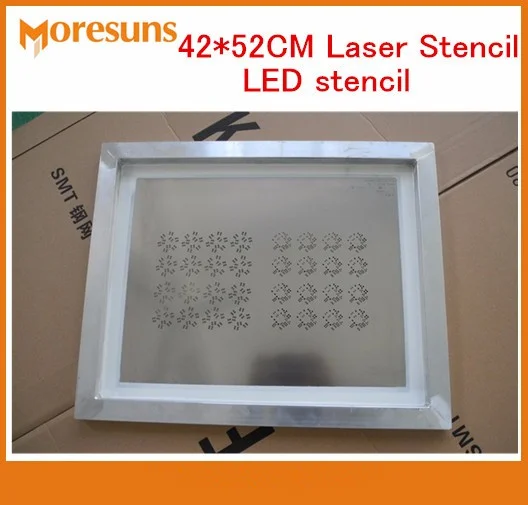 

42*52CM Printed Circuit Board laser SMT Stencil/ LED Stencil PCB PCBA Stencil LED PCB PCBA Soldering assembly PCB SMT Connectors