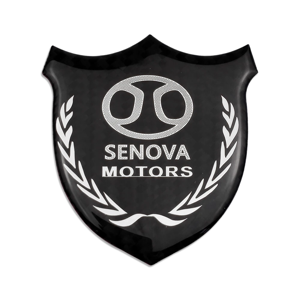 3D углеродного волокна снаружи Стикеры для SENOVA X35 X55 X25 X65 D50 D70 D20 CC D80 D60