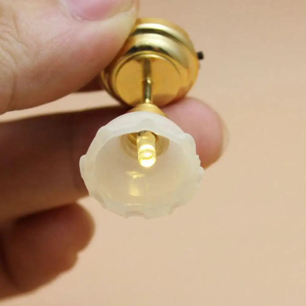 

1/12 Dollhouse LED Ceiling Light DIY Miniature Fairy Garden Decoration Accessory