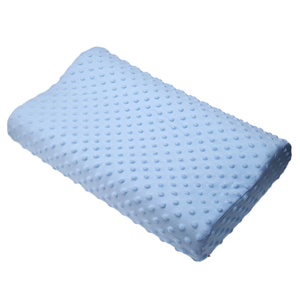 

Slow Rebound Memory Foam Orthopedic Neck Pillow for Cervical Health Breathable inner material anti-bacterial allergy anti-dust