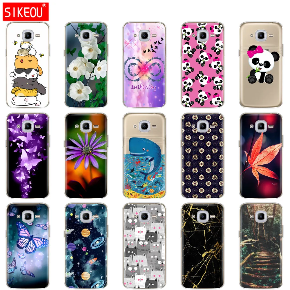 Силиконовый чехол для Samsung J2 2016 coqa телефона Galaxy SM J210 funda Coque кожа противоударные