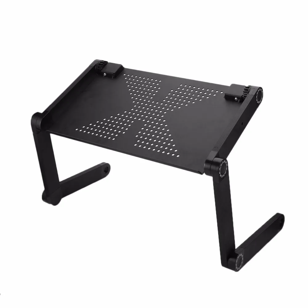 

Portable 360 Degree Adjustable Computer Desk Laptop Notebook Table Stand Tray Lazy Foldable Aluminum Alloy Computer Desk Tray