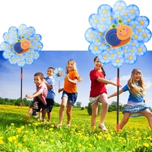 Мультфильм мельница ветра счетчик домашний сад двор Декор детские игрушки открытый орнамент ветер Spinner