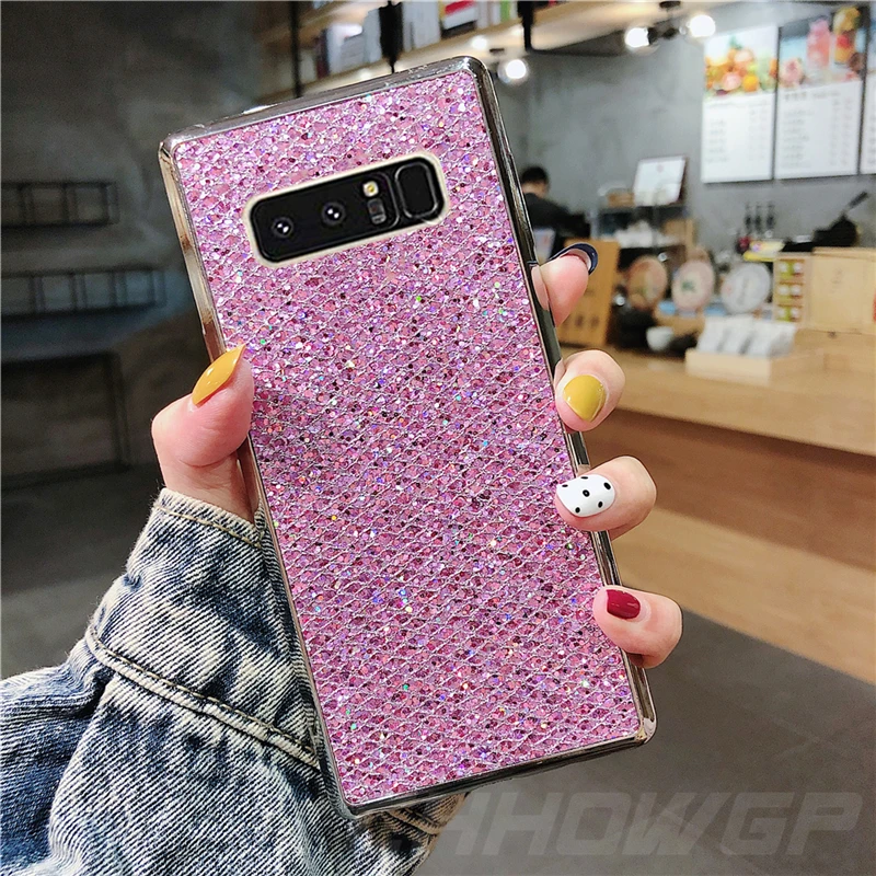Блестящий Мягкий силиконовый чехол из ТПУ для samsung Galaxy S10 Plus S10e S8 S9 plus Note9 Note8 s plus| |