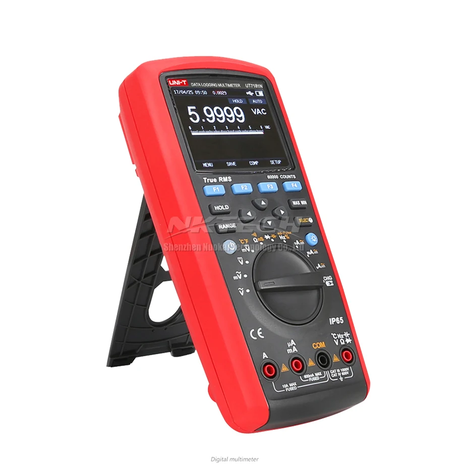 Цифровой мультиметр UT181A цифровой с передачей данных RMS USB/Bluetooth двойным