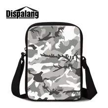 Dispalang дизайн на заказ маленькая сумка-мессенджер с камуфляжным принтом детские сумки на плечо для путешествий Мини сумка через плечо