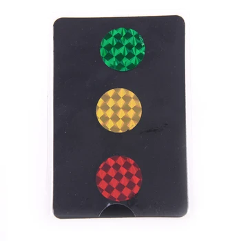 

1set Magic Traffic Light Toy Funny Magic Stop Light Card Magic Traffic Light Super Easy Magic Toys Close Up Illusion Accessories